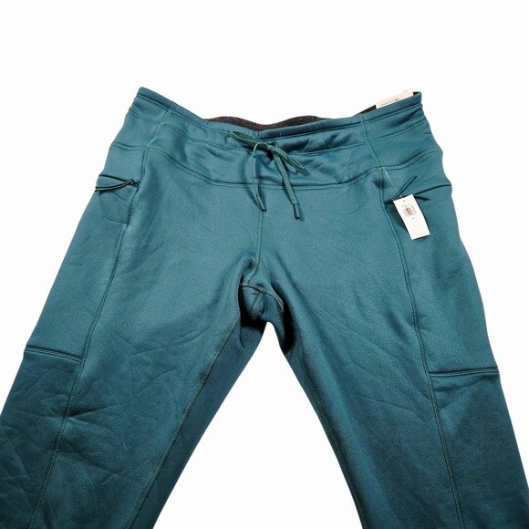 Old Navy High Rise Ultracoze Leggings Darkwater Teal Green Women's Size 2X - Picture 3 of 12